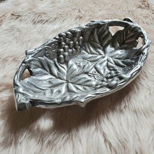 Vintage Silver Oval Bowl